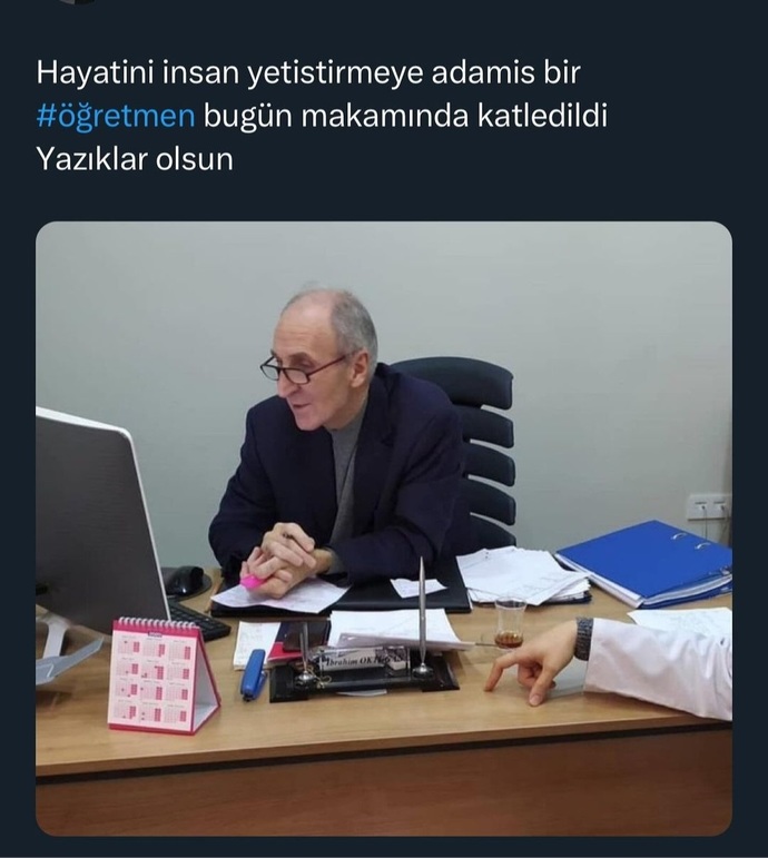 Canım öğretmen😔