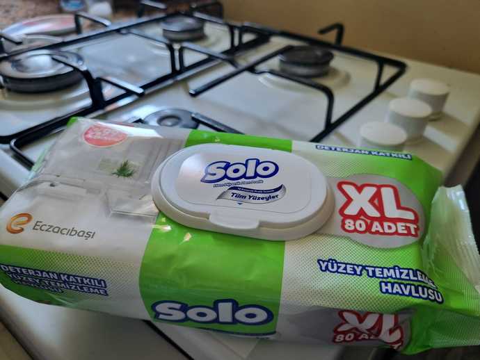 Solo XL yüzey temizleme havlusu