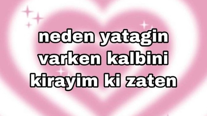 Yatak varken kalp kırmaya gerek var mıdır?