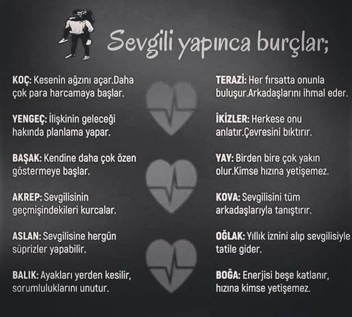 Senin burcun sevgili yapınca ne yapar?