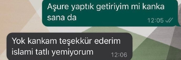 İslami tatlı yiyor musunuz?
