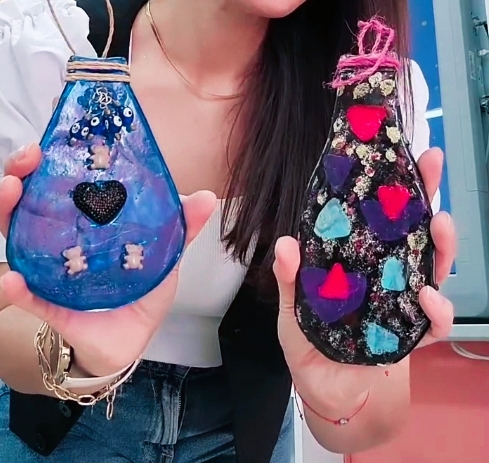 Yeni muhteşem etkinliğimiz nasıl olmuş😻? Maden suyu şişeleri ile ne mi yaptık?