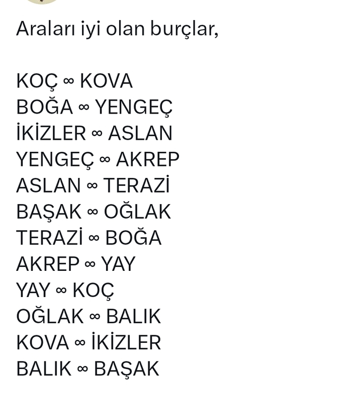 Burcunuza göre hangi burçlarla aranız iyidir?