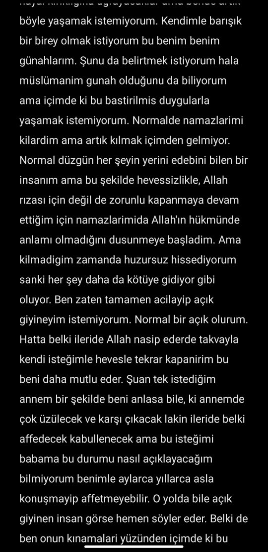 6 yıldır tesettürlüyüm açılmak istiyorum?