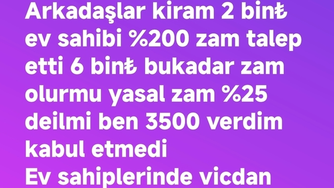 Ev sahipleri ile kiracılar arasındaki anlaşmazlıklar hakkında ne düşünüyorsunuz?