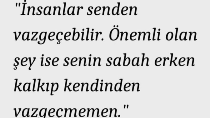 Başkası için kendinizden vazgeçtiniz mi?