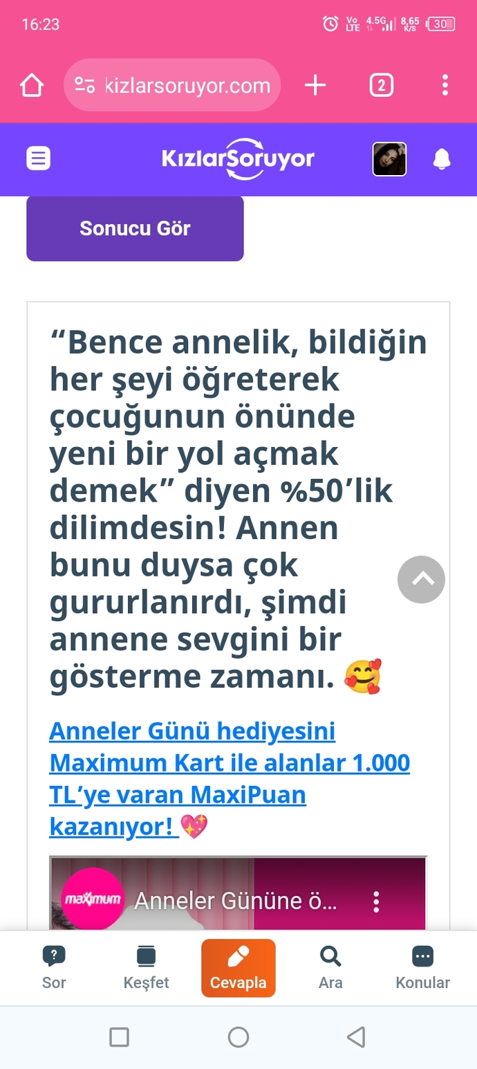 Sence annelik nedir?