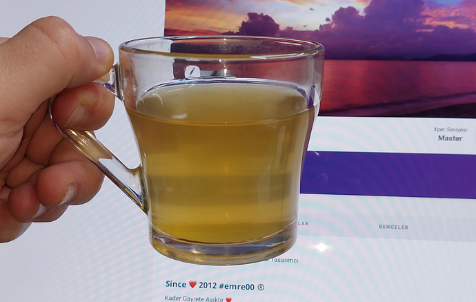 Hasta olunca içtiğiniz bitkisel çay var mı?