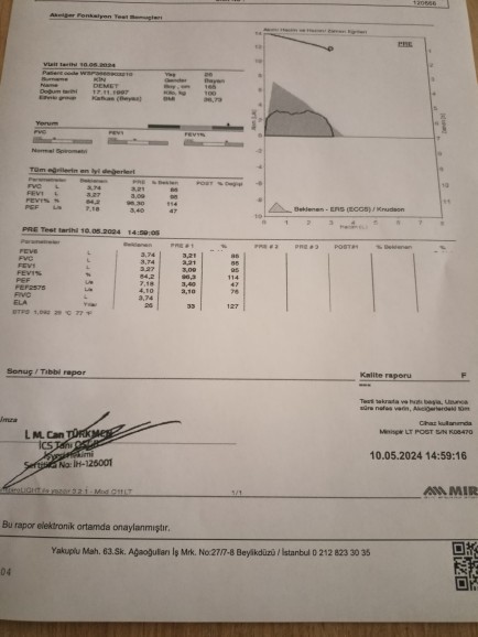 Sağlık raporlarıma bakın bakalım sağlıklı mıyım?
