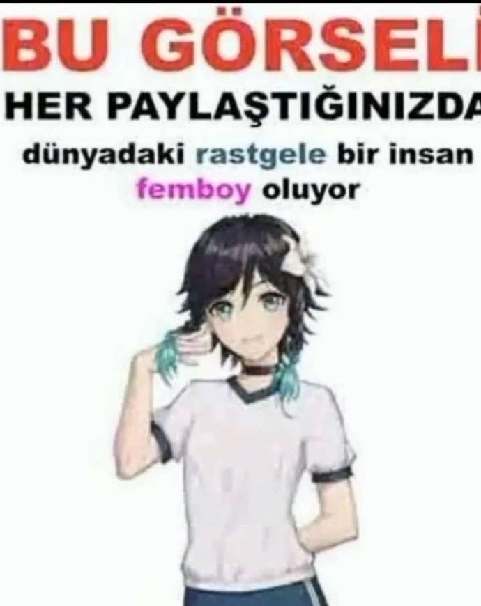 Femboy oldunuz mu?
