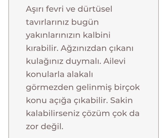 Günlük burç yorumlarını okuyor musunuz 😀?