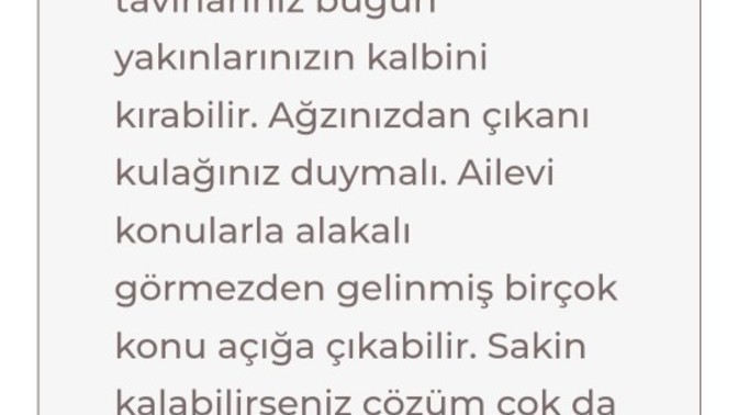 Günlük burç yorumlarını okuyor musunuz 😀?