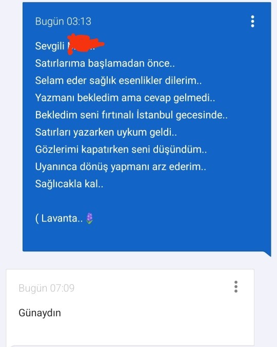 Hayatınızda hiç mektup yazdınız mı?