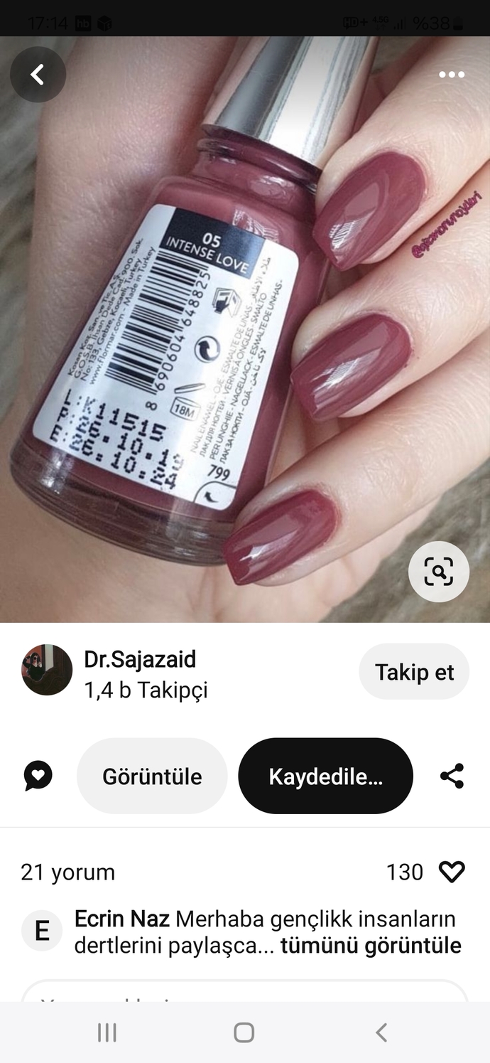 Sıradaki oje rengim ne olsun?
