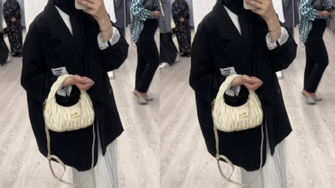 Resmi bir tören için bu kombin çok mu dağınık?