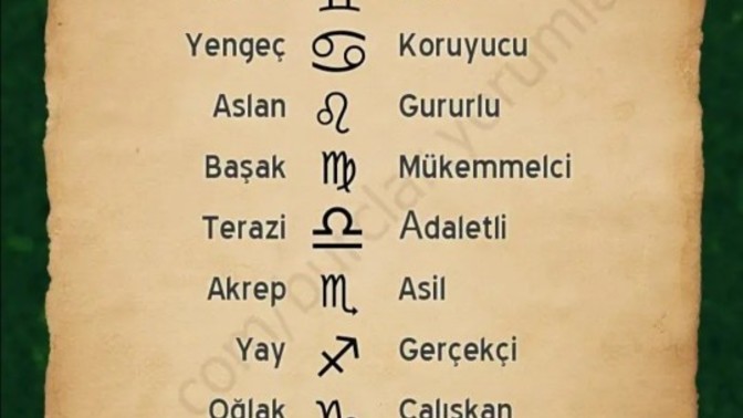 Burcuna göre sen neymişsin?