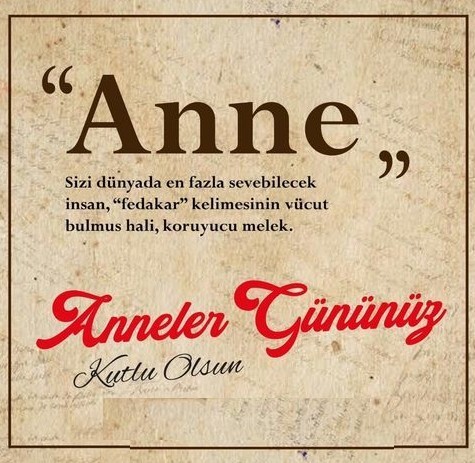 Bugün Anneler Günü! Bugün için planlarınız nelerdi?
