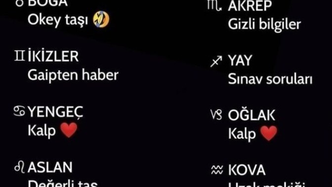 Burçlar hırsız olsaydı ne çalardı?