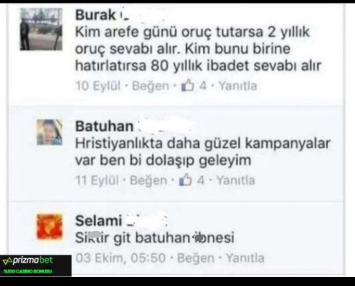 Ne olursa dininizi değiştirmeyi düşünürdünüz?