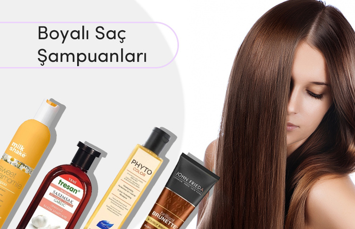 Boyalı saç için nasıl bir şampuan tercih edilmeli?