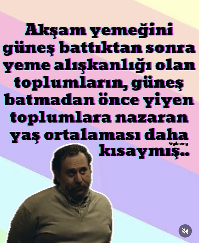 Akşam yemeğini güneş battıktan sonra mı, batmadan önce mi yiyorsunuz?