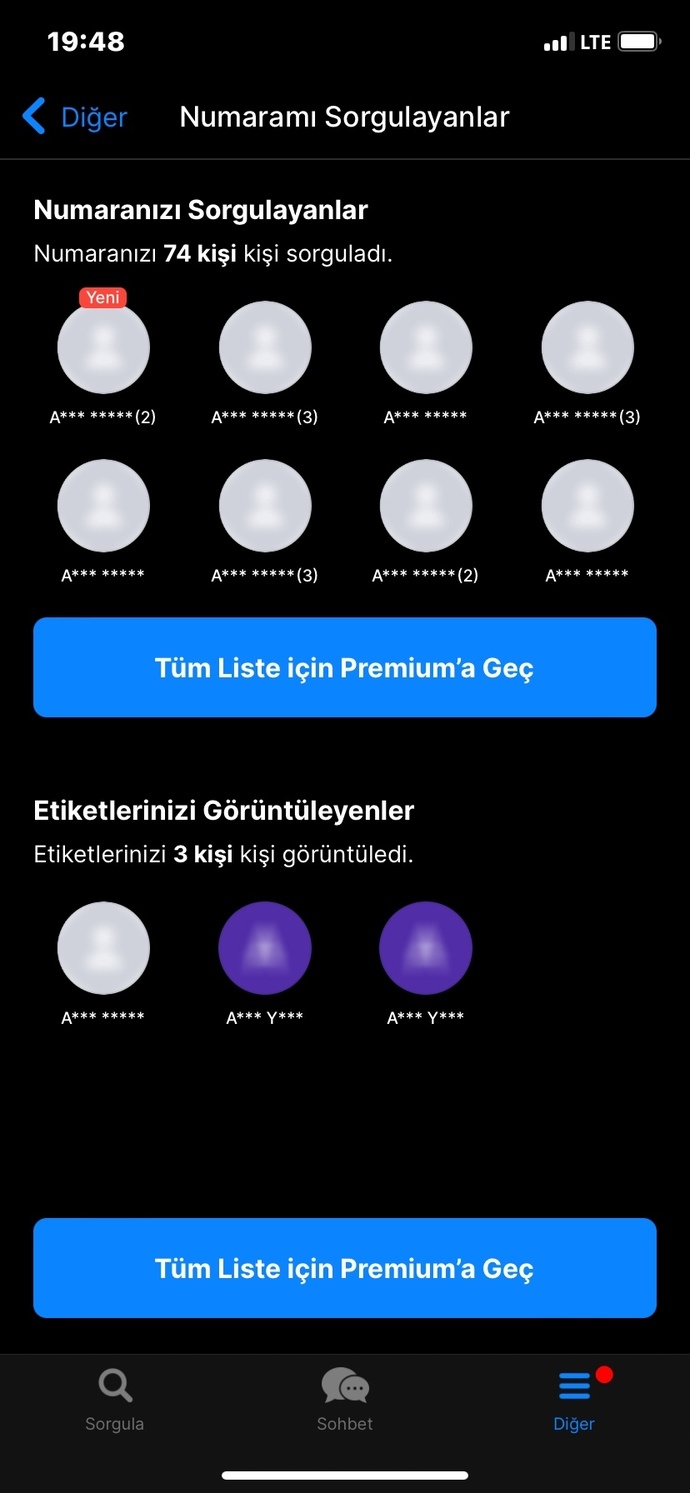 getcontact anonim kullanıcı bulma
