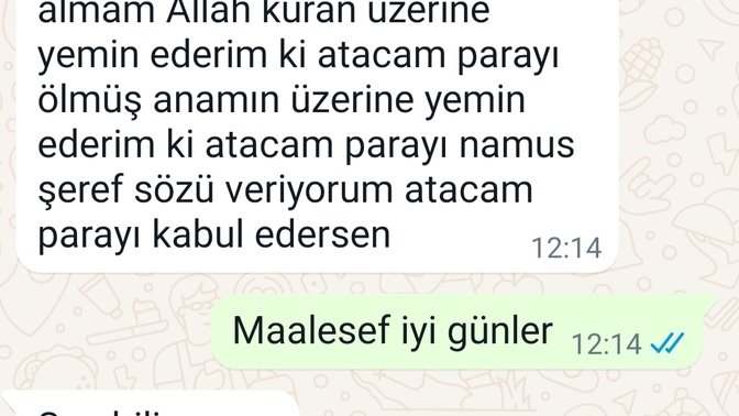 Sizce bu mesajlarla beraber sapığı dava etsem sonuç alır mıyım?