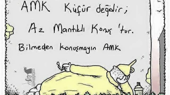 Küfür ediyor musunuz?