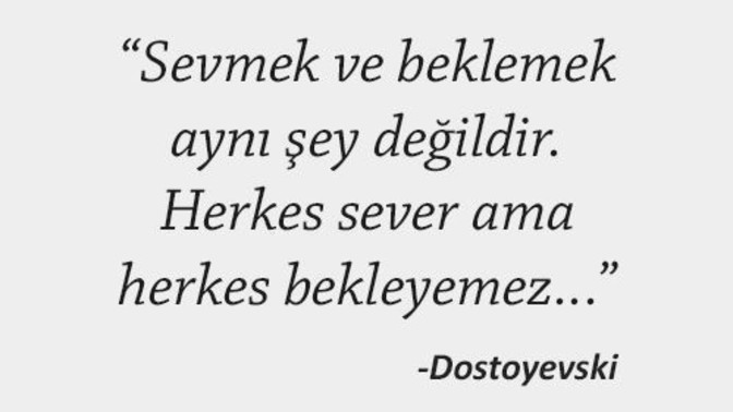 Sevince beklemesini de biliyor musunuz?