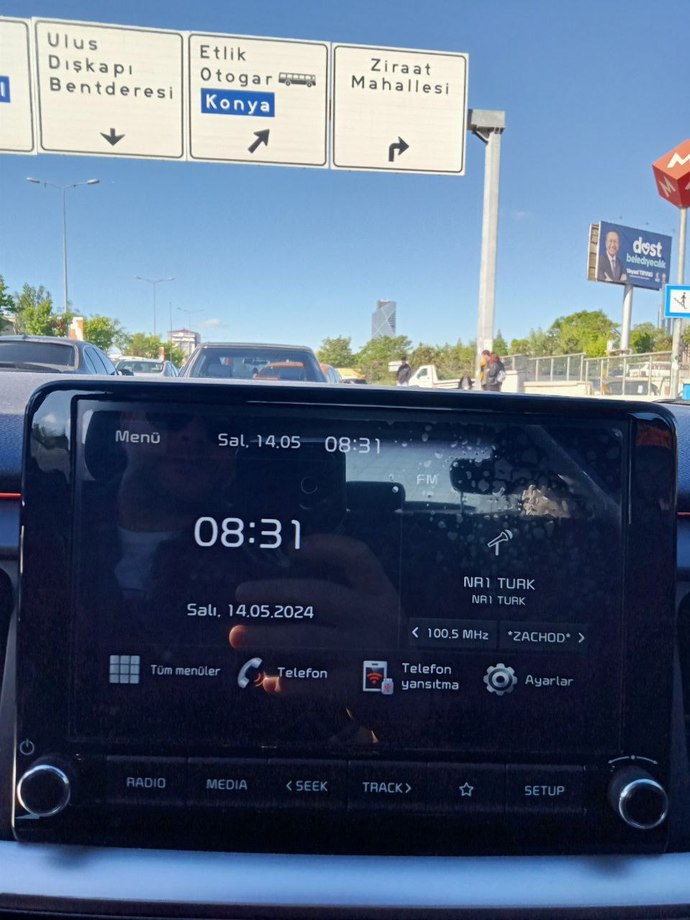 Ankaranın sabah trafiğinde?
