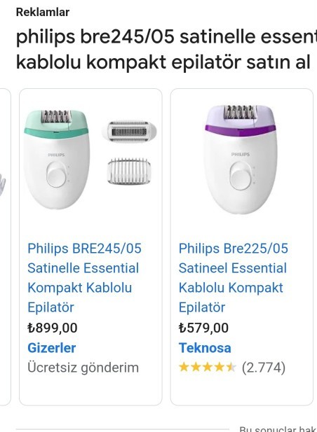 Bu epilasyon cihazlarını kullanan var mı?