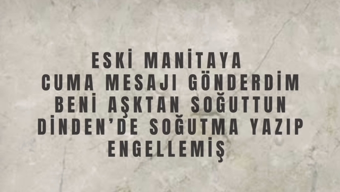 Sizi eski manitanıza sorsak neler söylerdi?