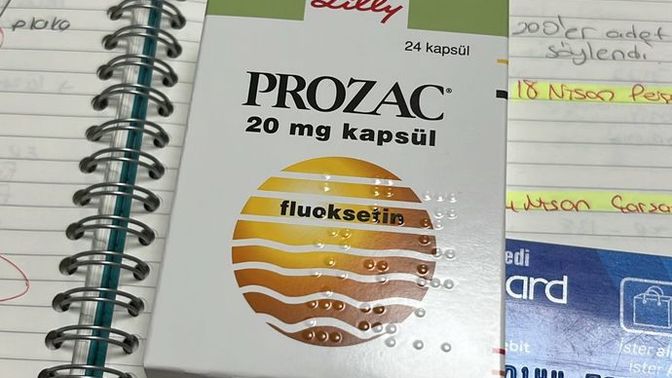 Prozac aldım ve bugün başladım?