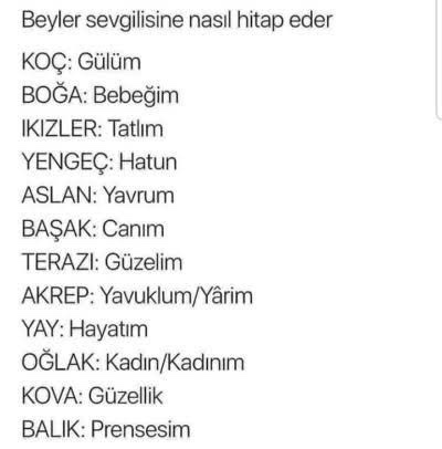 Sevgilinize konuşurken, mesajlaşırken ne diye hitap edersiniz?