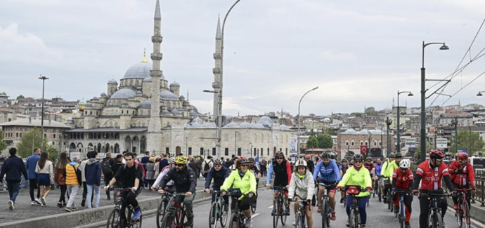 19 Mayıs 2024 bisiklet turu güzergahı İstanbul