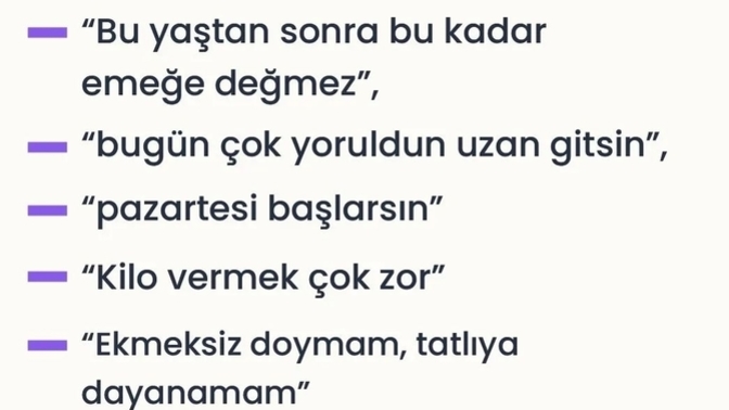 Diyet yapmayı becerebiliyor musunuz?