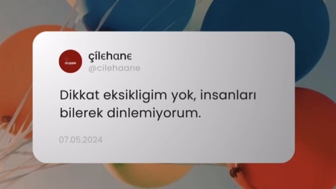 İnsanların verdiği tavsiyeleri dinler misiniz yoksa kafanıza göre mi hareket edersiniz?