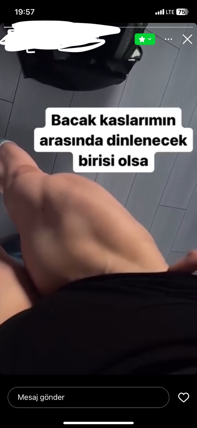 Sporda samimi olduğumuz kiz yakın arkadaşlardan bana mı gondermelı story attı?