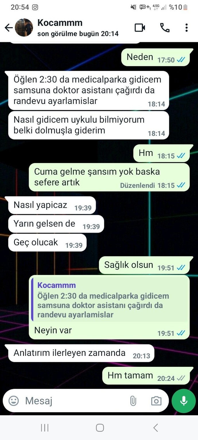 Yarınki bulusma iptal oldu?