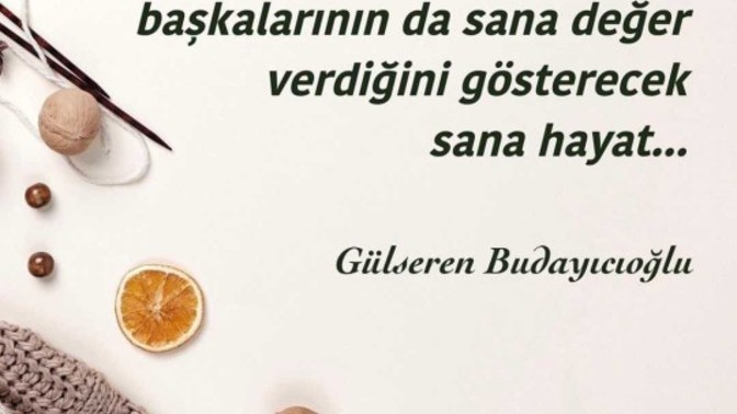 Siz kendinize değer veriyor musun?