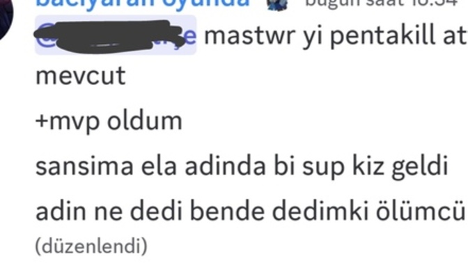 Erkeklerin neden support kızla duo girip maçı taşıyarak etkileme fantezisi var?