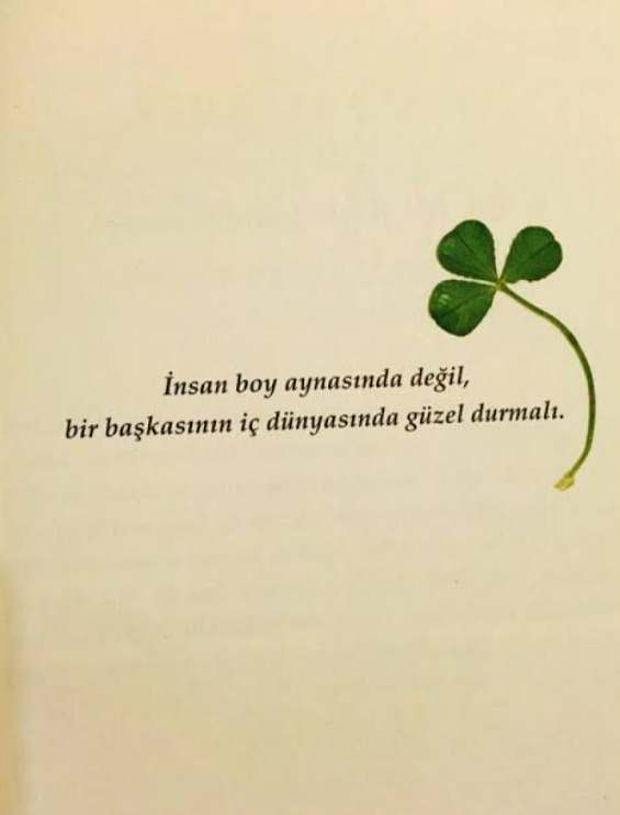 Tabiki ilk kendi iç dünyamız ve dışa yansıması, sonra isterseniz başkasının iç dünyası. Unutmayalım önce kendiniz.💐☺️