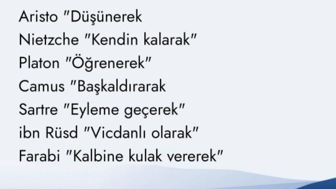 Sizce özgürlüğü kim size iyi anlattı?