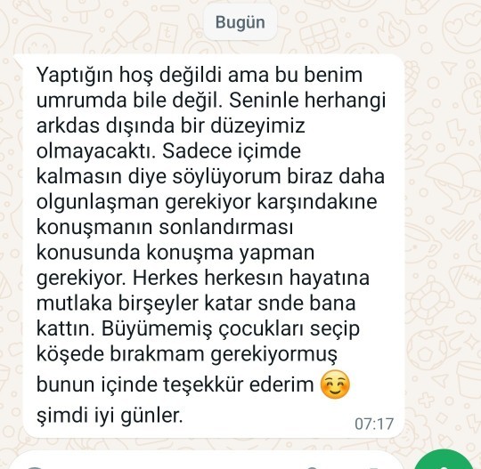 Kızı beğenmedim diye bana çocuk dedi?