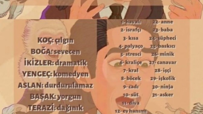 Burcuna ve doğum gününe göre takma adın ne?