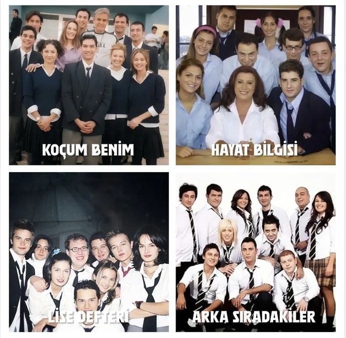 Hadi geçmişe gidelim. İzlediğiniz en iyi lise dizisi hangisi sizce?