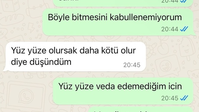 Mesaja bakar mısnız?