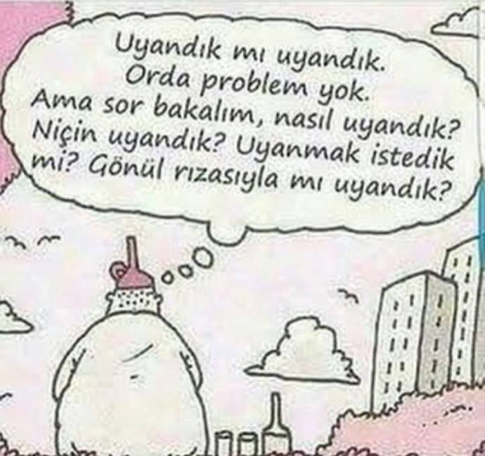 Sizi uyandıran sebep ne?