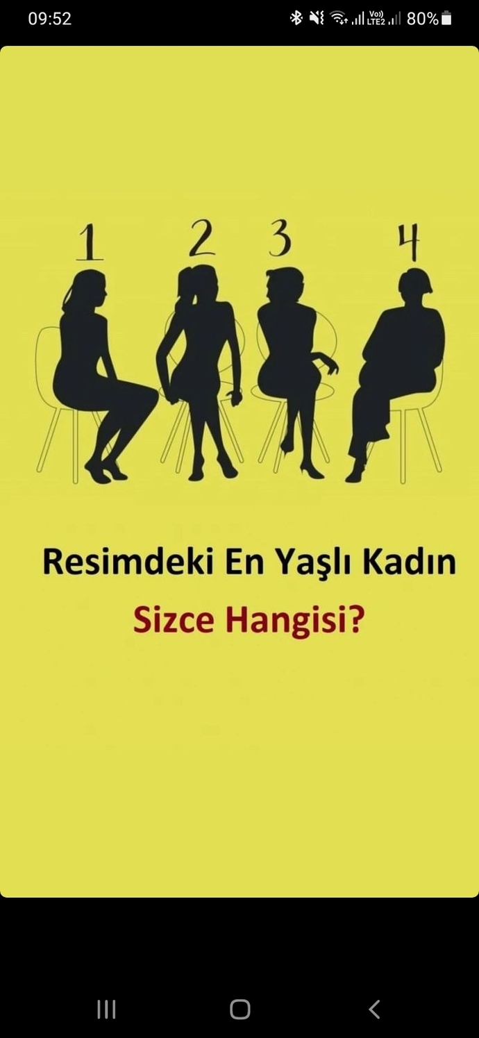 🤩Görseldeki hangi hatun en yaşlı demeyelimde olgunu..😏🤭😅?