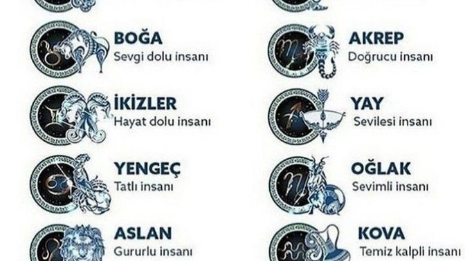 Senin burcun dünyanın en.. nesii?